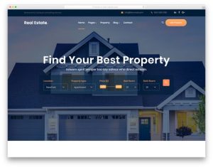 Template investor websites realtors colorlib marketing